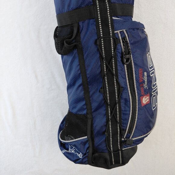 VTG PING MOON-LITE Golf Bag Blue 3 Way Karsten Sunday Range Travel John Wooden - Picture 9 of 12